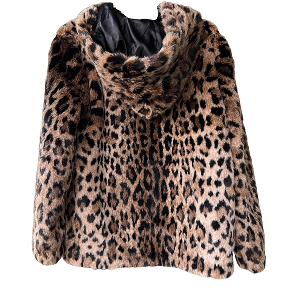 Aritzia Sunday Best Jinx hooded faux fur jacket - Picture 3 of 10